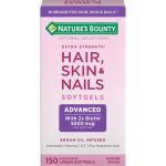 هیر اسکین نیل -پوست و مو -نیچرز بونتی  (150 عددی) 42$-hs-19-Nature's Bounty HAIR SKIN NAIL