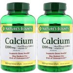 قرص کلسیم  ۱۲۰۰میلی گرم نیچرز بونتی 200 عددی   Natures Bounty CALCIOM - تصویر 2
