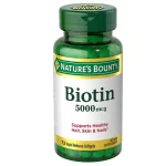 قرص بیوتین نیچرزبونتی اصل امریکا| (5000 و 10000میکروگرم) |BIOTIN NATURES BOUNTY - تصویر 7