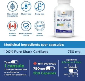 کپسول شارک کارتیلیج 750 میپل لایف 300 عددی HS-94-SHARKcartilage-maplelife 2 81DGN71xB4L. AC SX569
